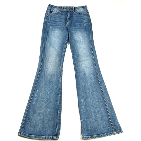 KanCan Denim - KanCan | Skinny Full Length Flare High Rise Size 3/25